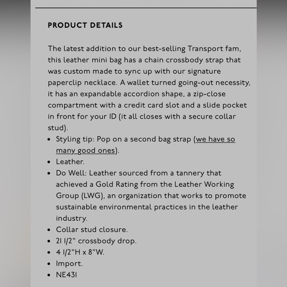 Madewell crossbody - Picture 7 of 7